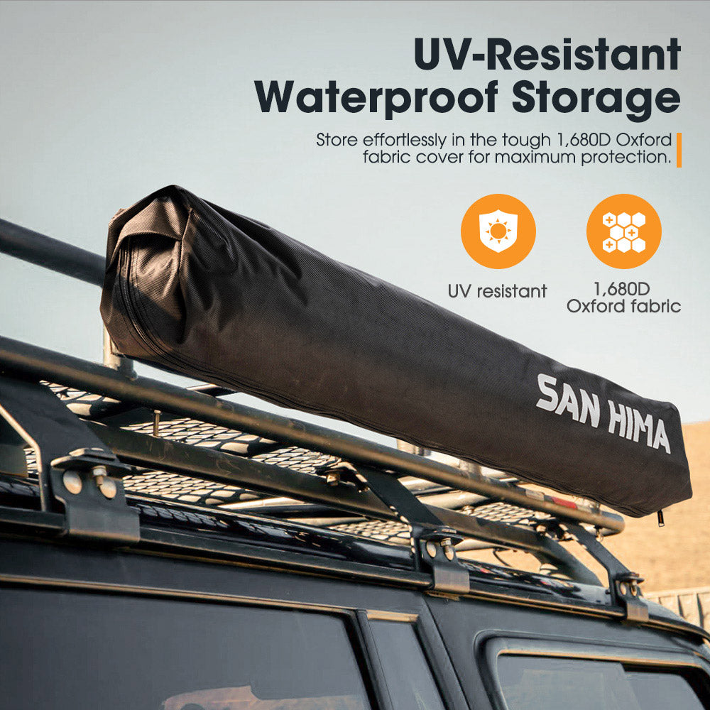 San Hima Camping Shower Tent Brown +Gas Hot Water Heater Black +Shower Tent Base - Sunyee