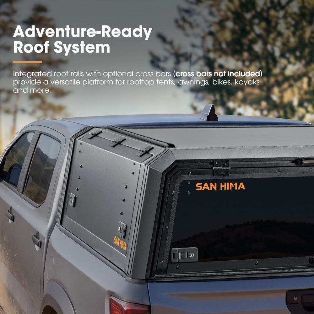San Hima UTE Tub Canopy For Mitsubishi Triton MQ/MR 2015-2023 Dual Cab