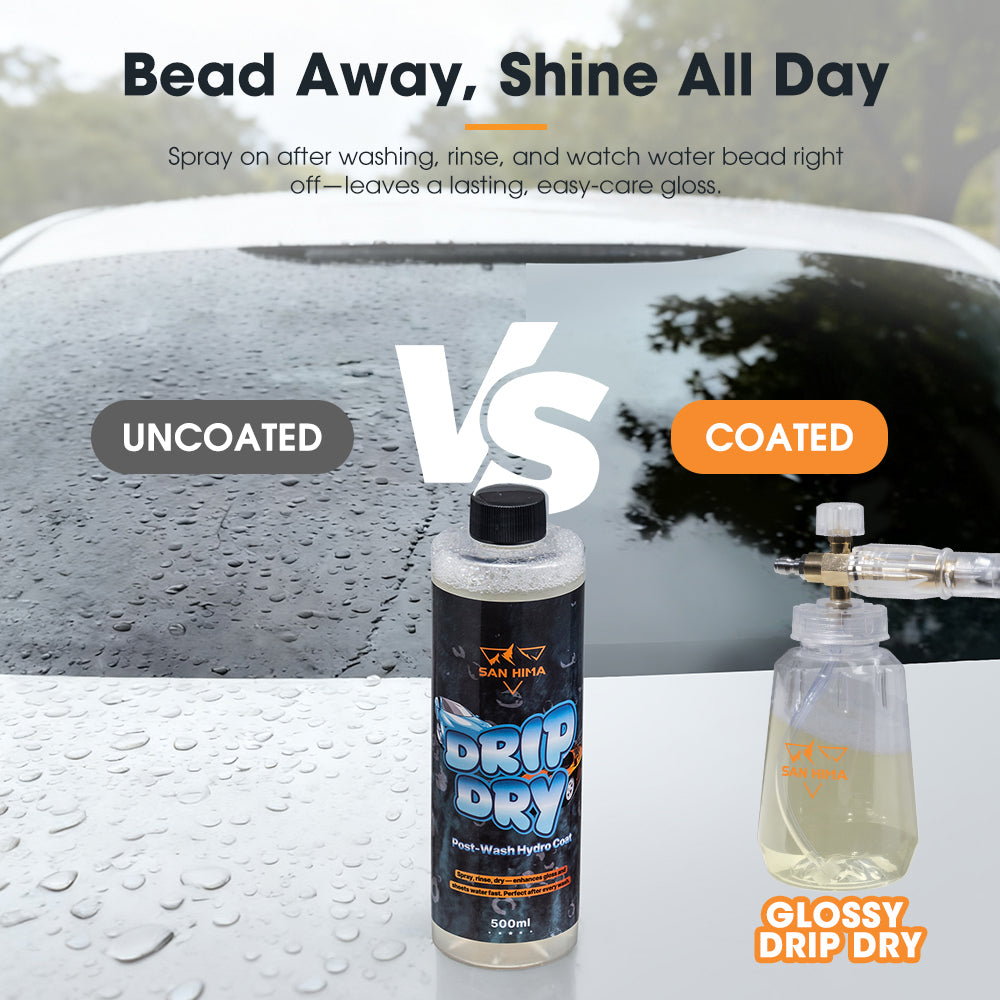 San Hima 10PCS Car Cleaning Kit Interior Exterior Detail Wash Care Polish Bucket