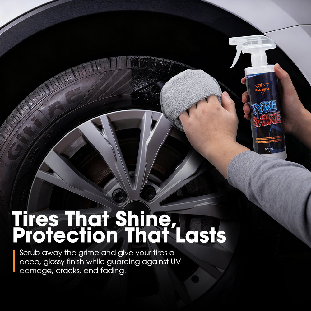 San Hima 18PCS Car Cleaning Kit Interior Exterior Detail Wash Care Polish Bucket