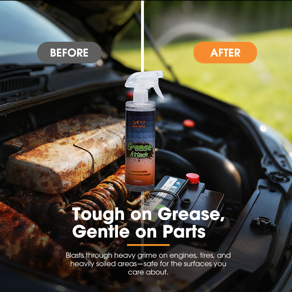 San Hima 18PCS Car Cleaning Kit Interior Exterior Detail Wash Care Polish Bucket