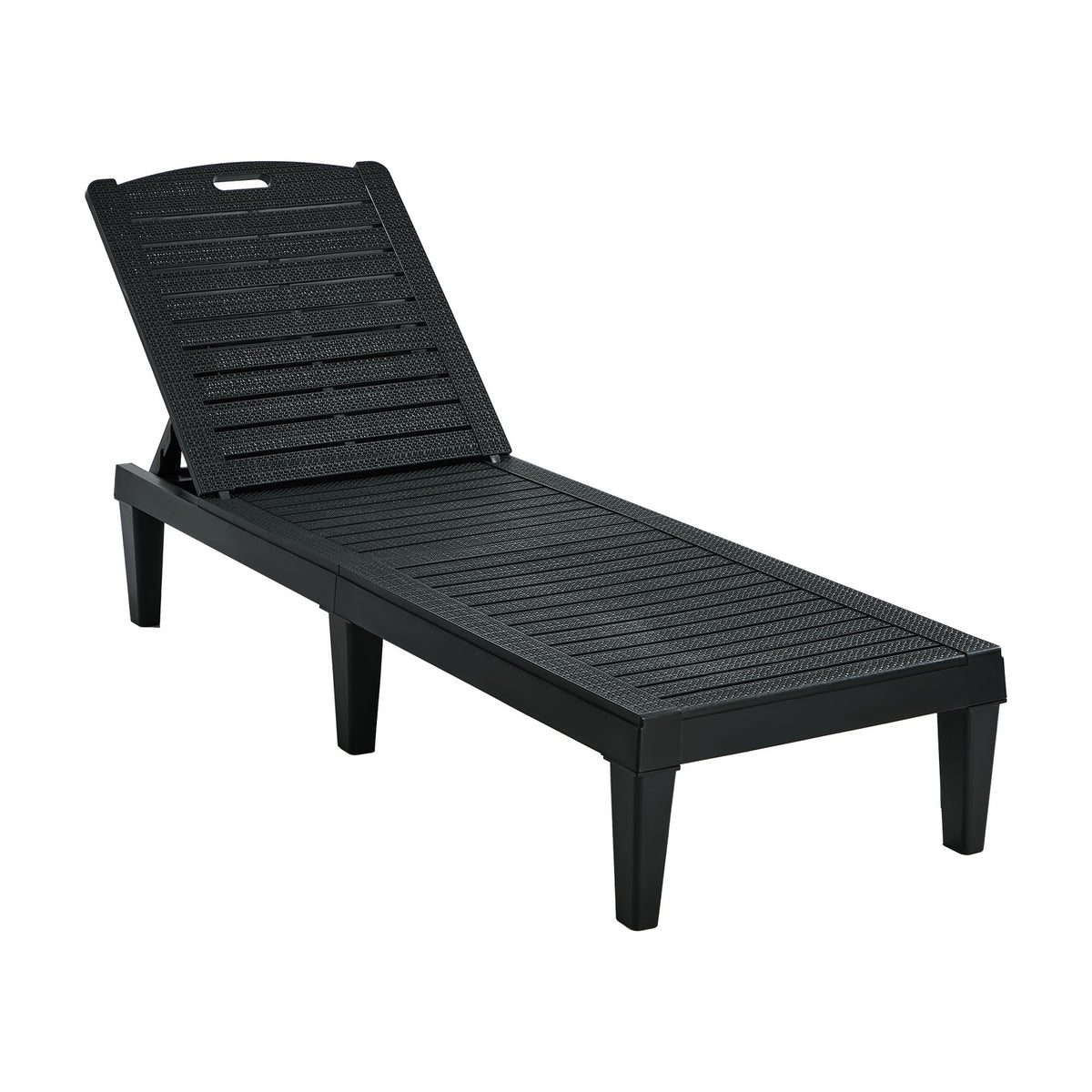 Livsip Sun Lounge Adjustable Outdoor Chaise Lounge Chair Patio Furniture