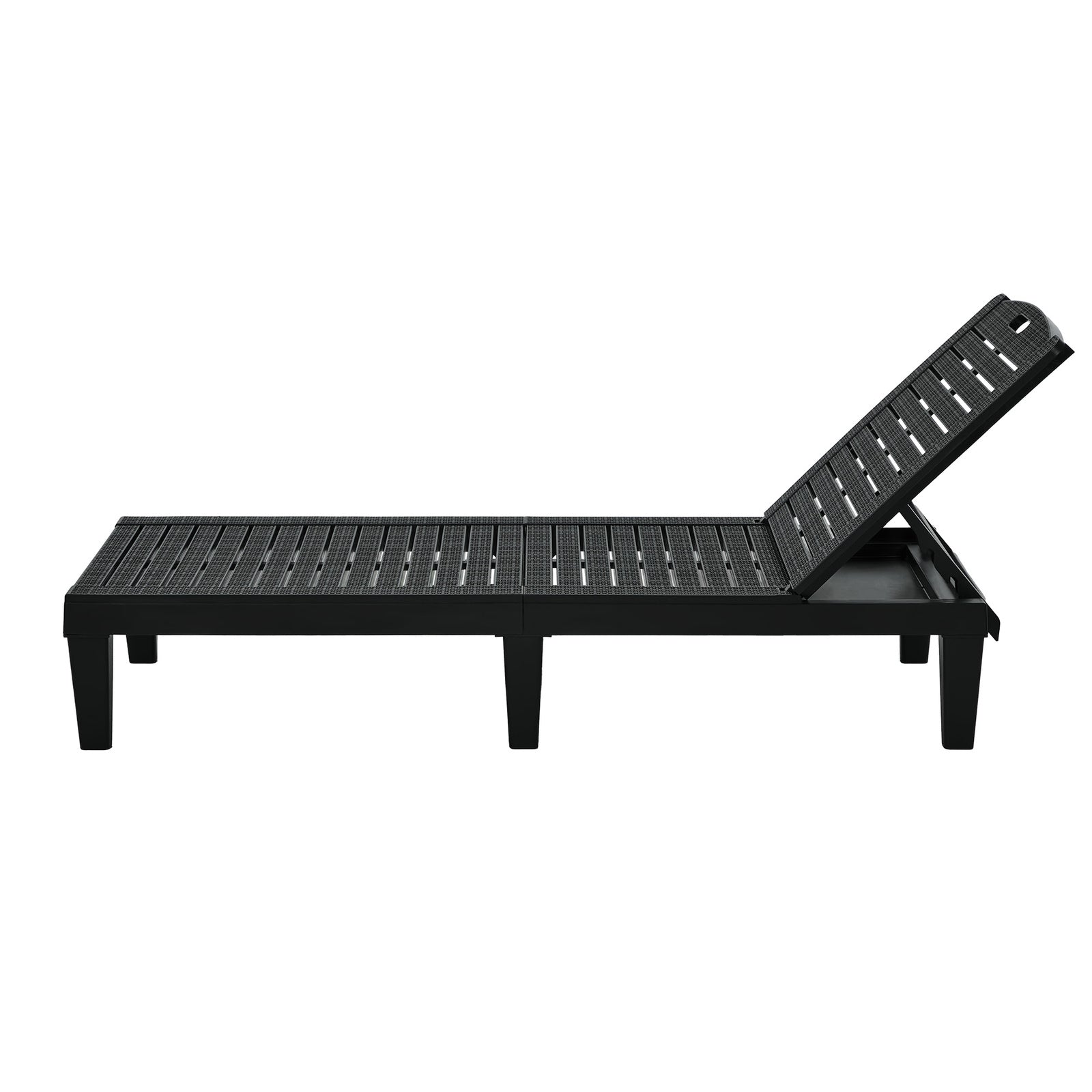 Livsip Sun Lounge Adjustable Outdoor Chaise Lounge Chair Patio Furniture