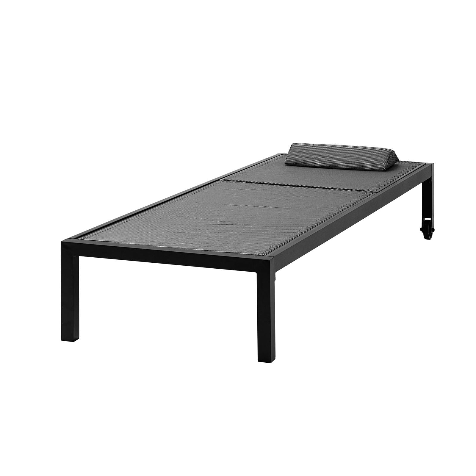 Livsip Sun Lounge Outdoor Lounger Chair Aluminium Day Bed Garden Patio Furniture - Sunyee