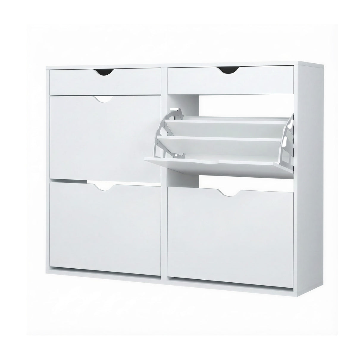 Oikiture Shoe Rack Shoe Storage Cabinet Cupboard Organiser Shelf 36 Pa