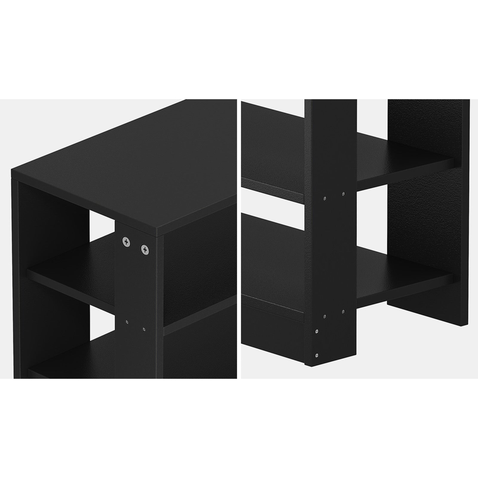 Oikiture Shoe Rack 9 Tiers Shelf Storage Cabinet Organiser 54 Pairs Black