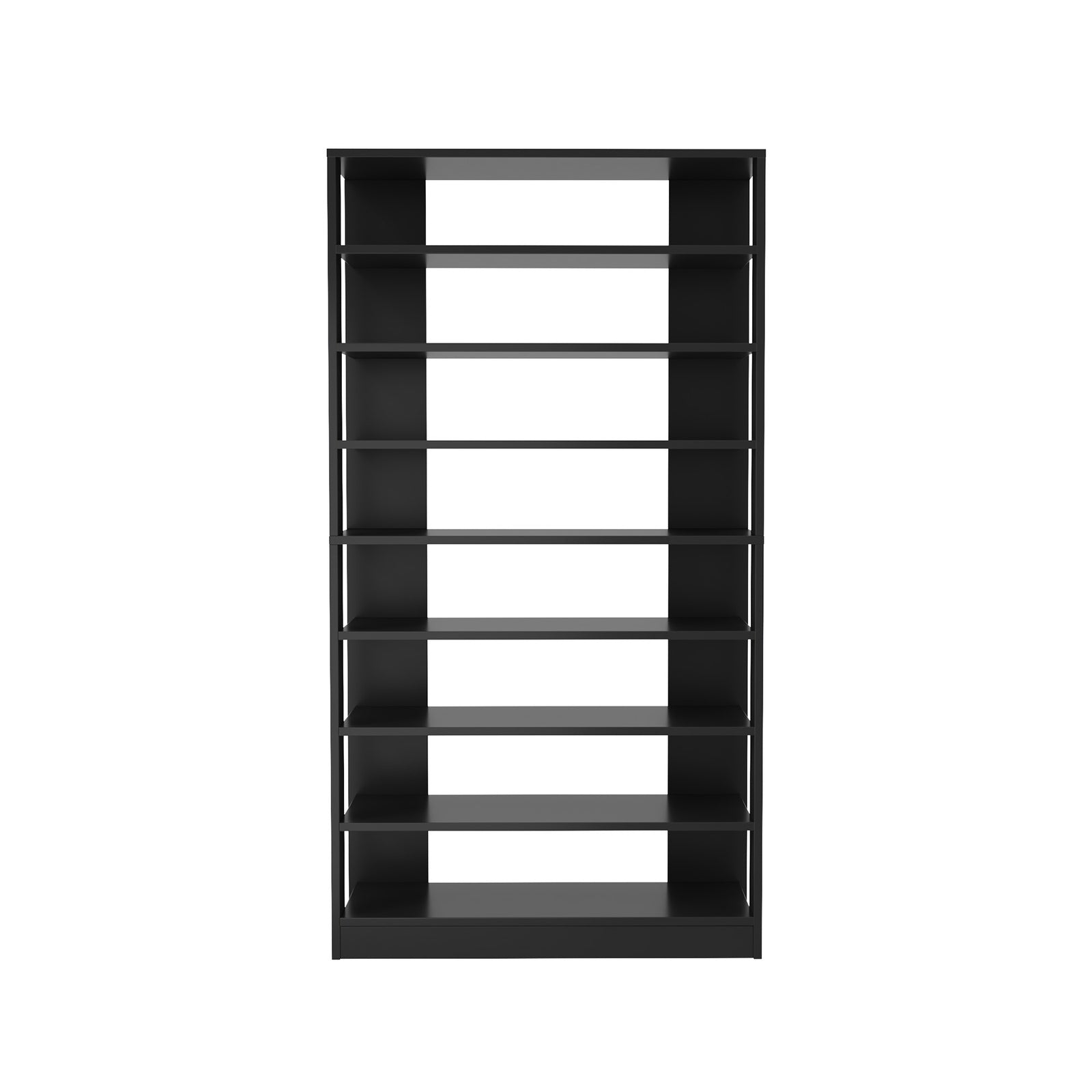Oikiture Shoe Rack 9 Tiers Shelf Storage Cabinet Organiser 54 Pairs Black