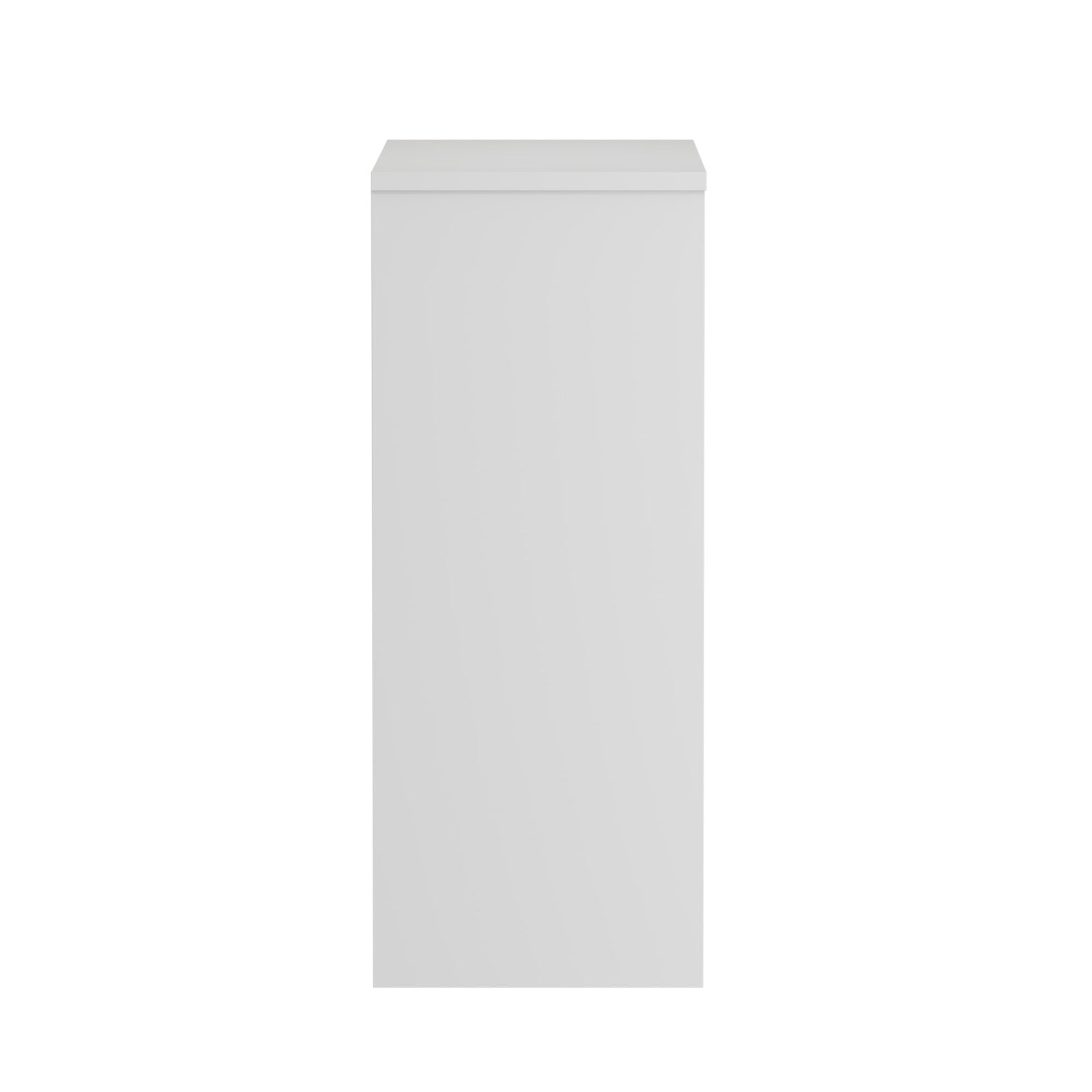 Oikiture Storage Cabinet Bathroom Buffet 4 Drawer Freestanding Cupboard White