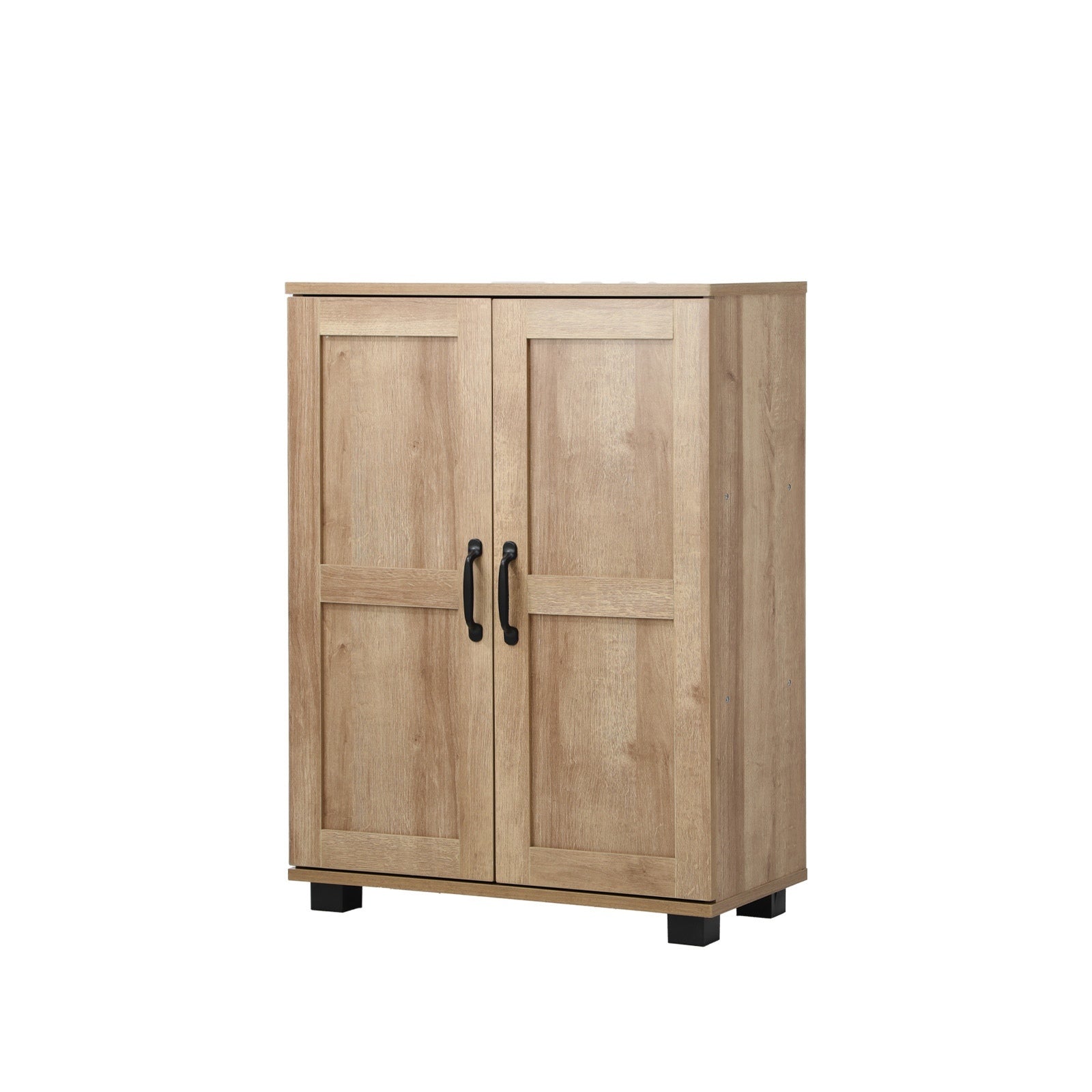 Oikiture Storage Cabinet Bathroom Buffet Sideboard 2 Door Cupboard - Sunyee