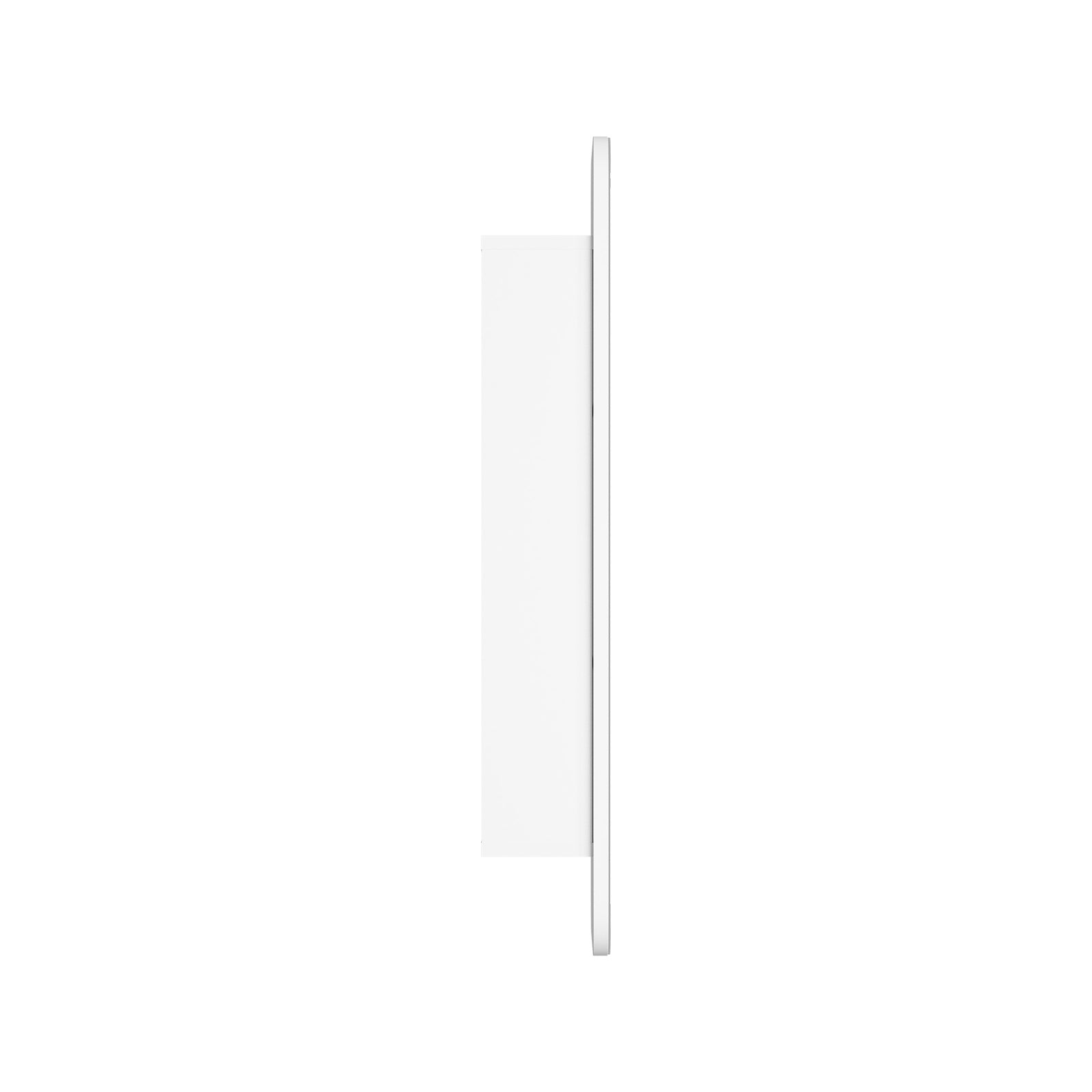 Welba Bathroom Mirror Cabinet Organiser 3-Tier Adjustable Shelves White