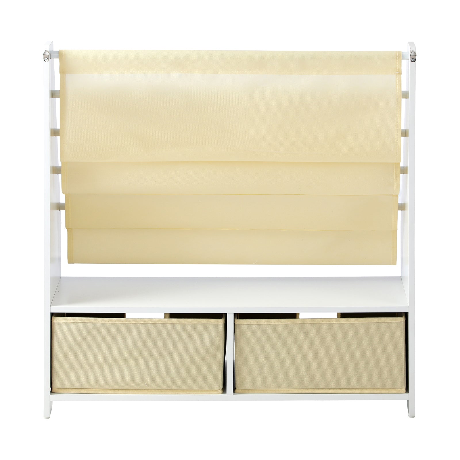 Oikiture Kids Bookshelf Bookcase Children Toys Storage Shelf Rack DIY Organiser - Sunyee