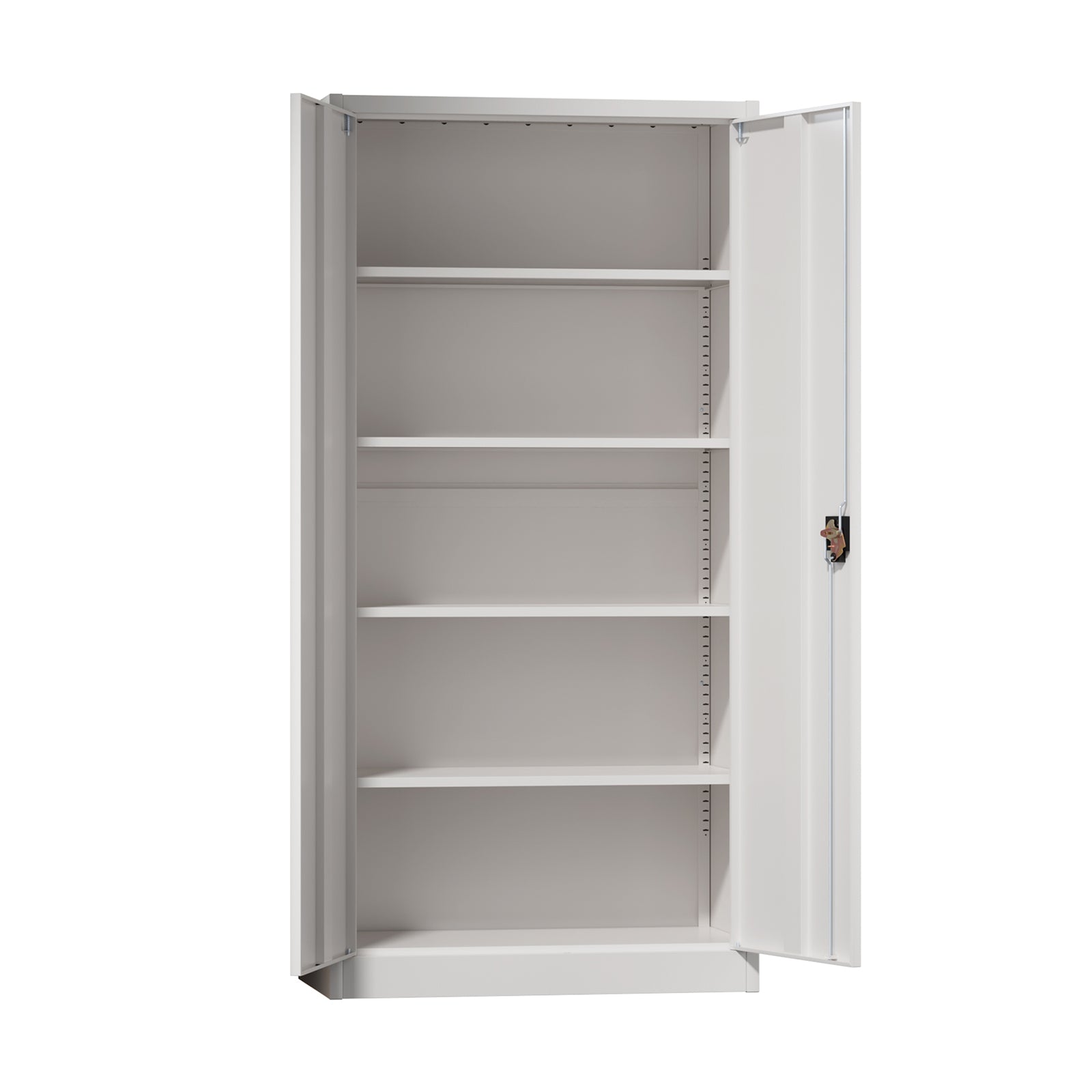 Oikiture Lockable Filing Cabinet 185cm Steel Office Document Storage - Sunyee