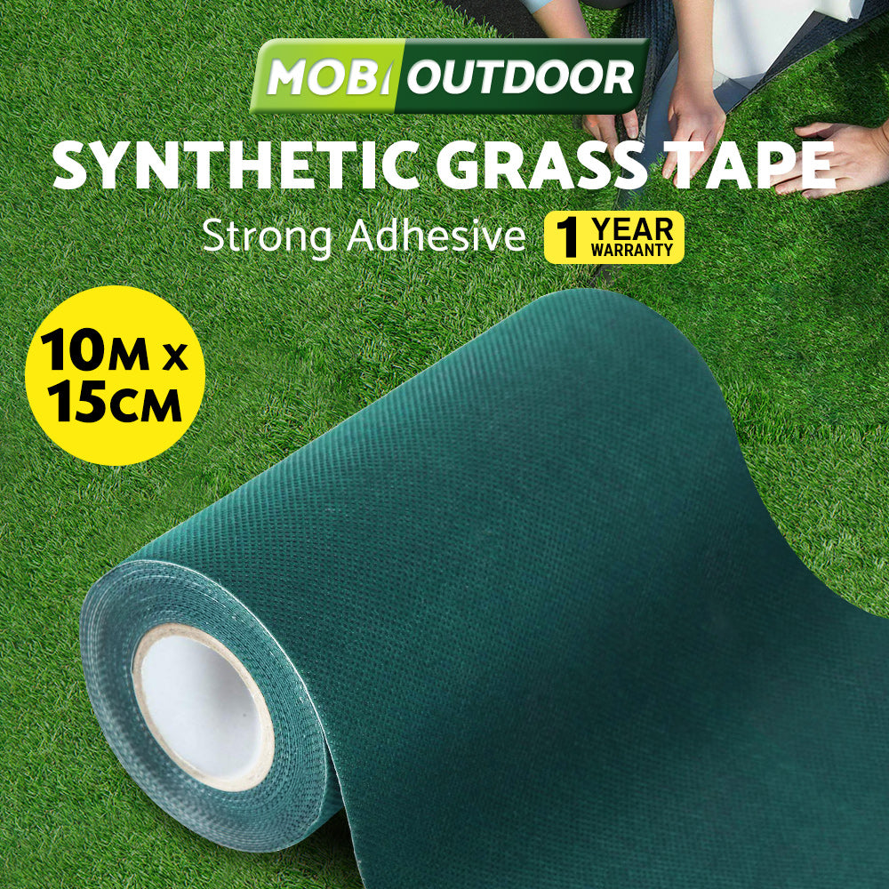 Mobi Artificial Grass 40mm/30mm/17mm/10mm Synthetic Fake Lawn Turf 2mx5m 2mx10m