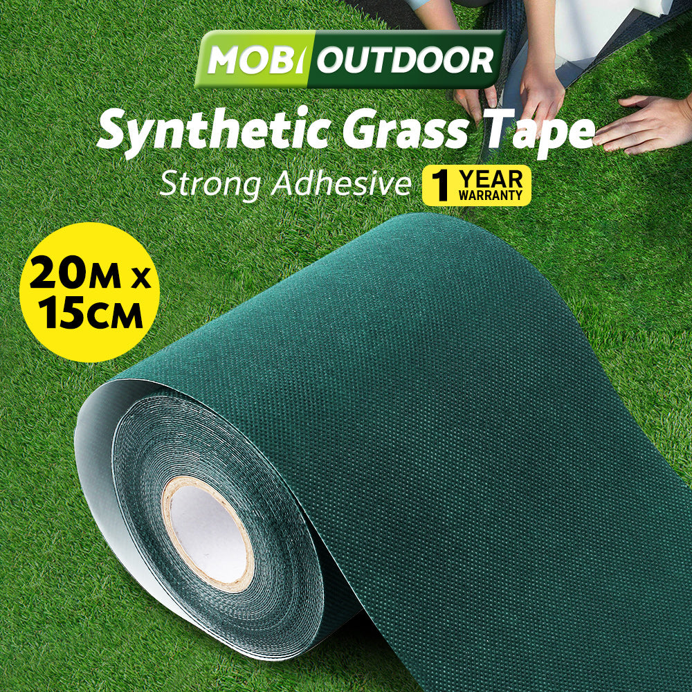 Mobi Artificial Grass 40mm/30mm/17mm/10mm Synthetic Fake Lawn Turf 2mx5m 2mx10m