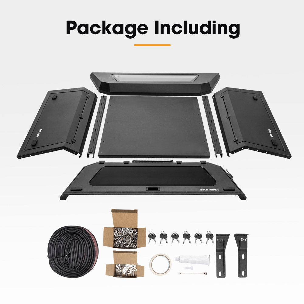 San Hima UTE Tub Canopy For BYD SHARK 6 2024-Current Dual Cab - Sunyee