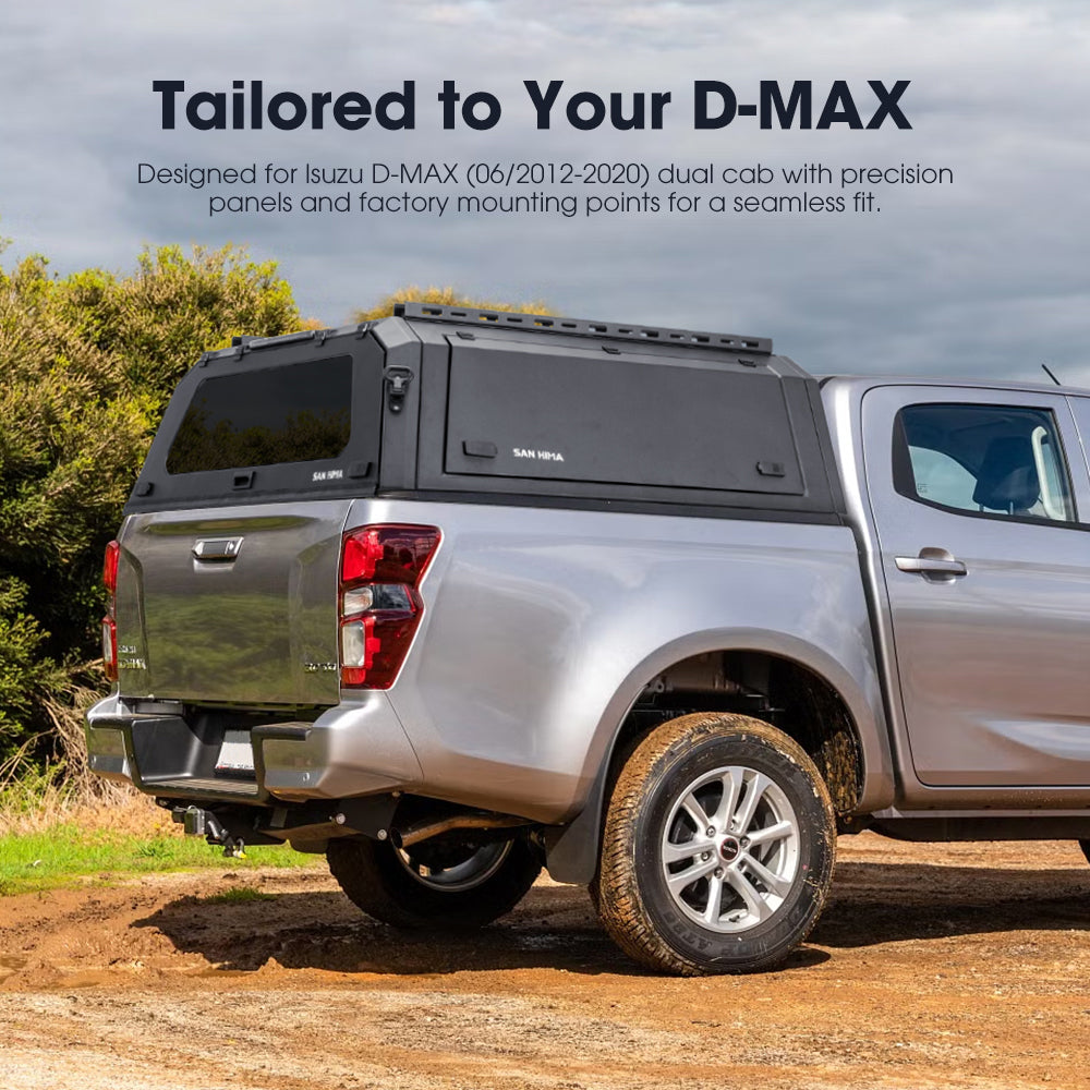 San Hima UTE Tub Canopy For Isuzu D-MAX 06/2012-2020 Dual Cab - Sunyee