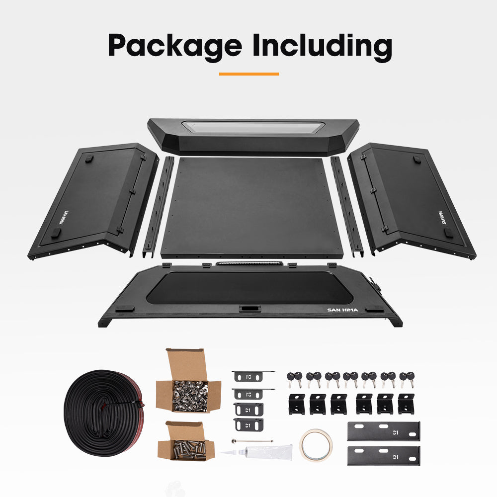 San Hima UTE Tub Canopy For Isuzu D-MAX 06/2012-2020 Dual Cab - Sunyee