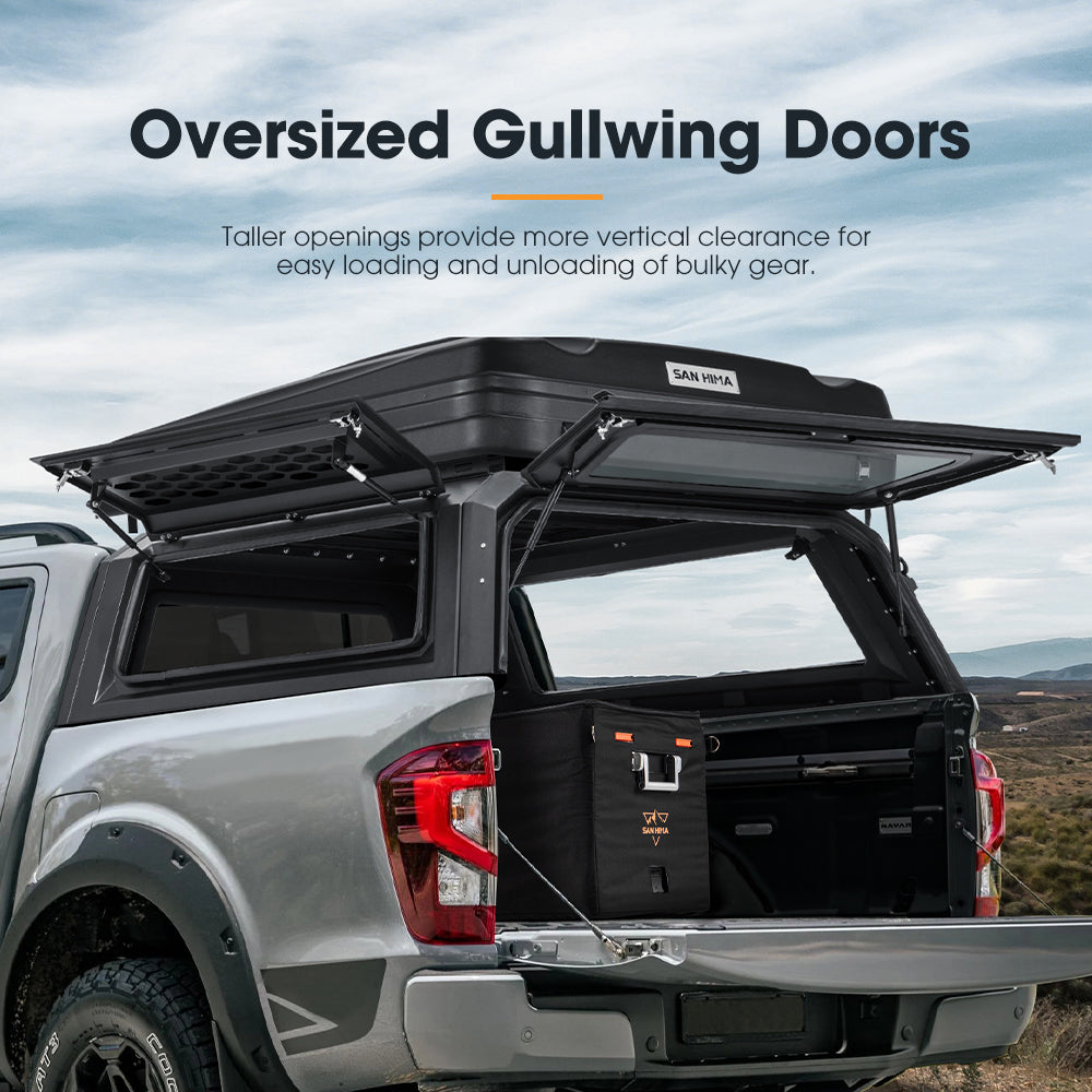 San Hima UTE Tub Canopy For Nissan Navara NP300 2015–2020 Dual Cab - Sunyee