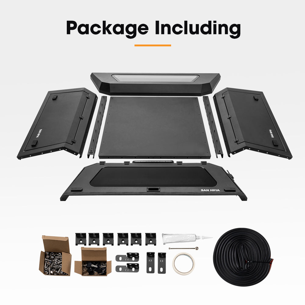 San Hima UTE Tub Canopy For Ford Ranger PX/PX2/PX3 2011-06/2022 Dual Cab - Sunyee