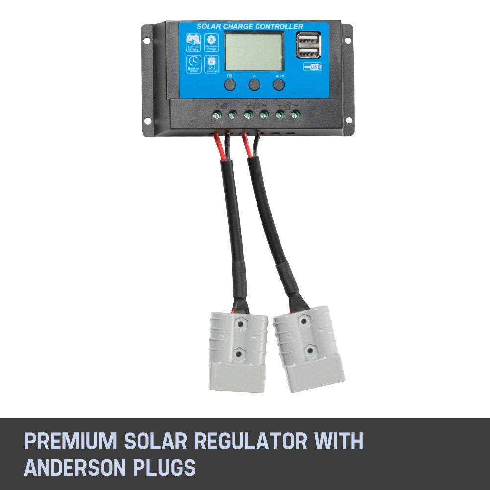 MOBI 350W Solar Blanket Mono Portable Folding Solar Panel Kit 12V Battery Charge - Sunyee