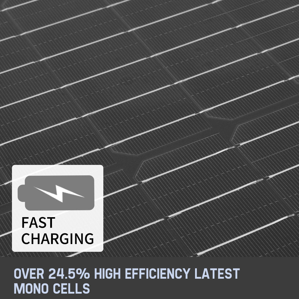 MOBI 380W Solar Blanket Mono Portable Folding Solar Panel Kit 12V Battery Charge - Sunyee