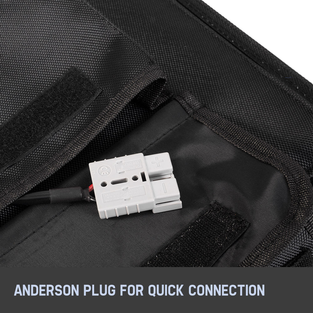 MOBI 380W Solar Blanket Mono Portable Folding Solar Panel Kit 12V Battery Charge - Sunyee