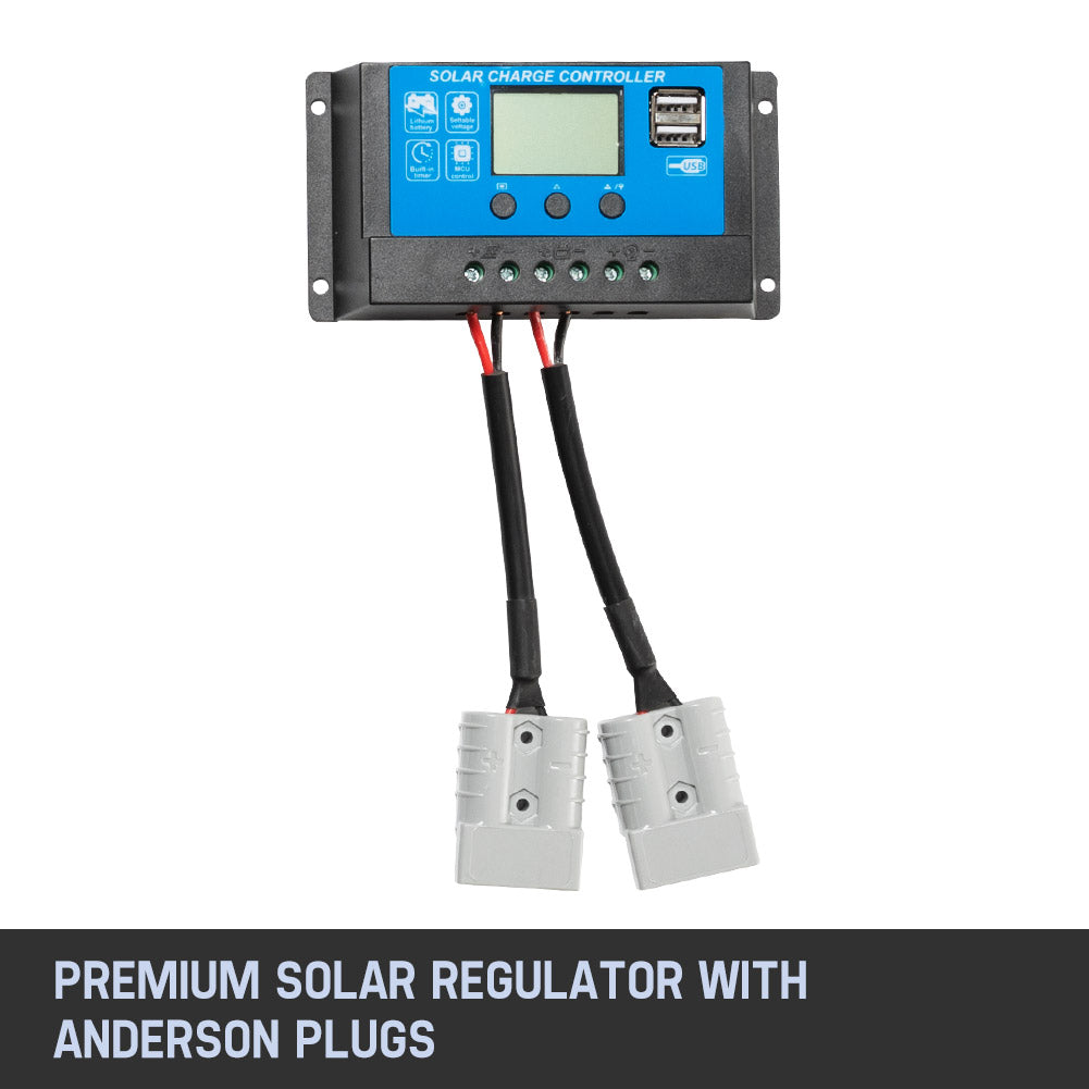 MOBI 380W Solar Blanket Mono Portable Folding Solar Panel Kit 12V Battery Charge - Sunyee