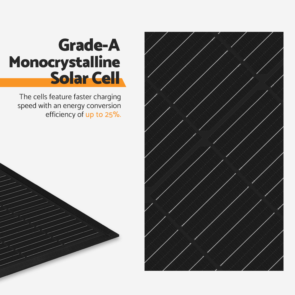 MOBI 400W Solar Blanket Mono Portable Folding Solar Panel Kit 12V Battery Charge - Sunyee