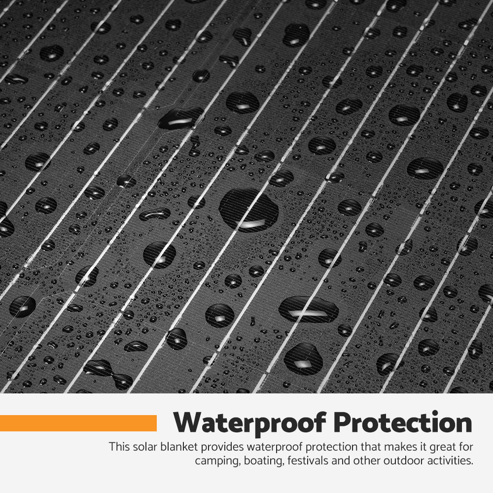 MOBI 400W Solar Blanket Mono Portable Folding Solar Panel Kit 12V Battery Charge - Sunyee