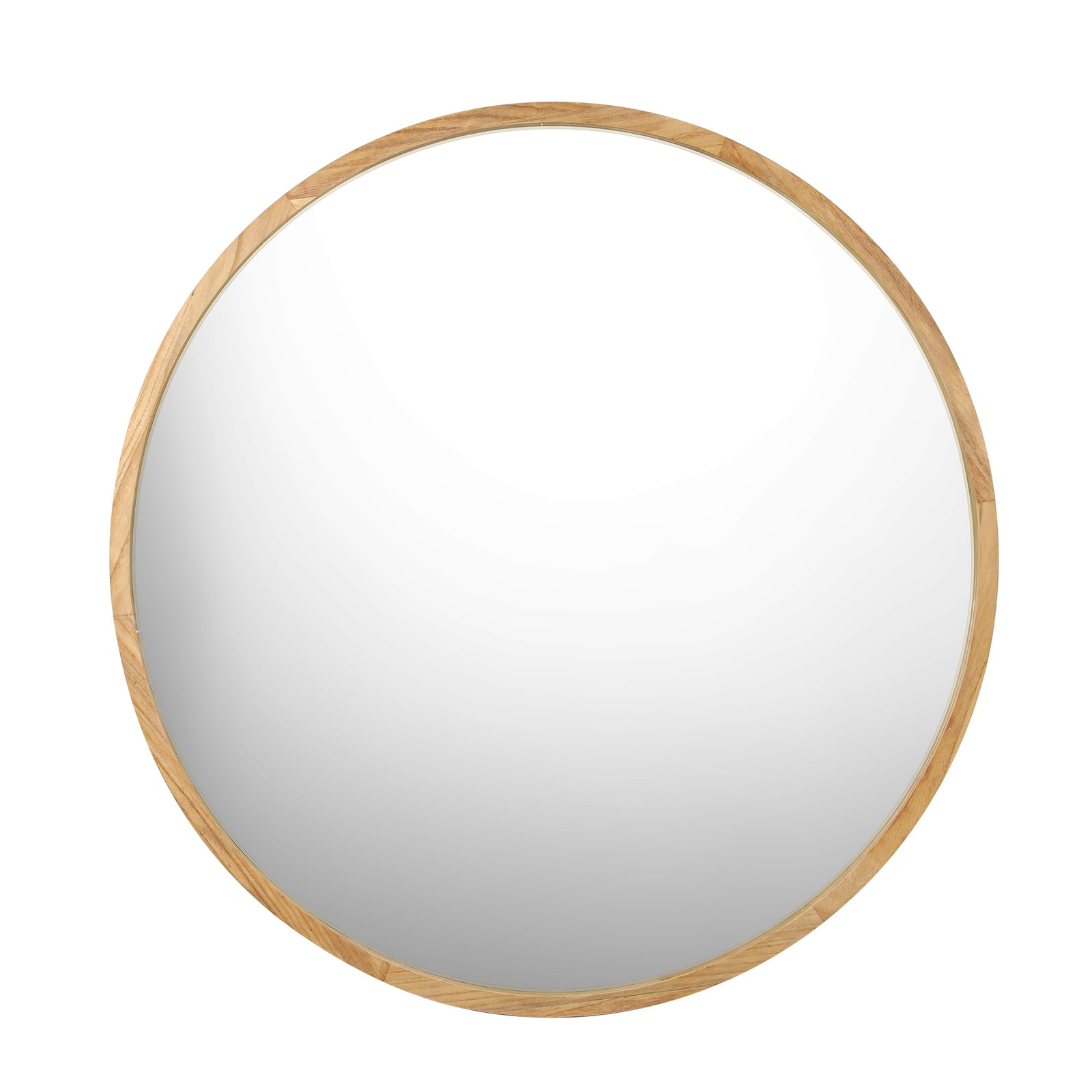 Oikiture Wall Mirrors Round Makeup Mirror Home Decor 50/60/70/80/90cm - Sunyee