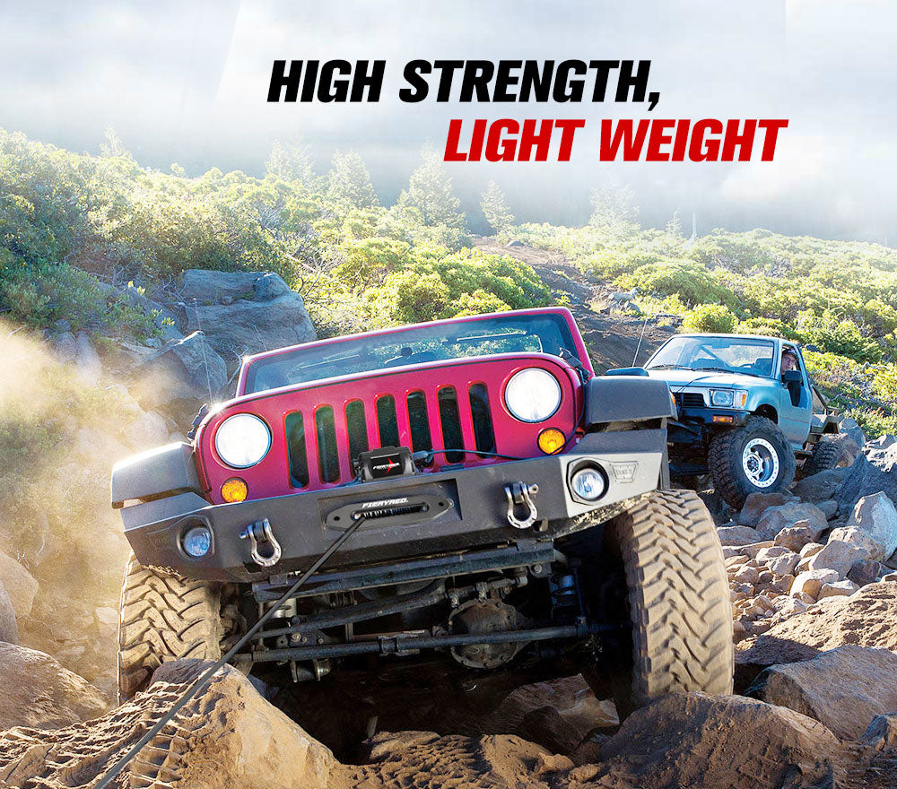 10MM x 30M Synthetic Winch Rope Dyneema SK75 Tow Recovery Cable Offroad 4WD