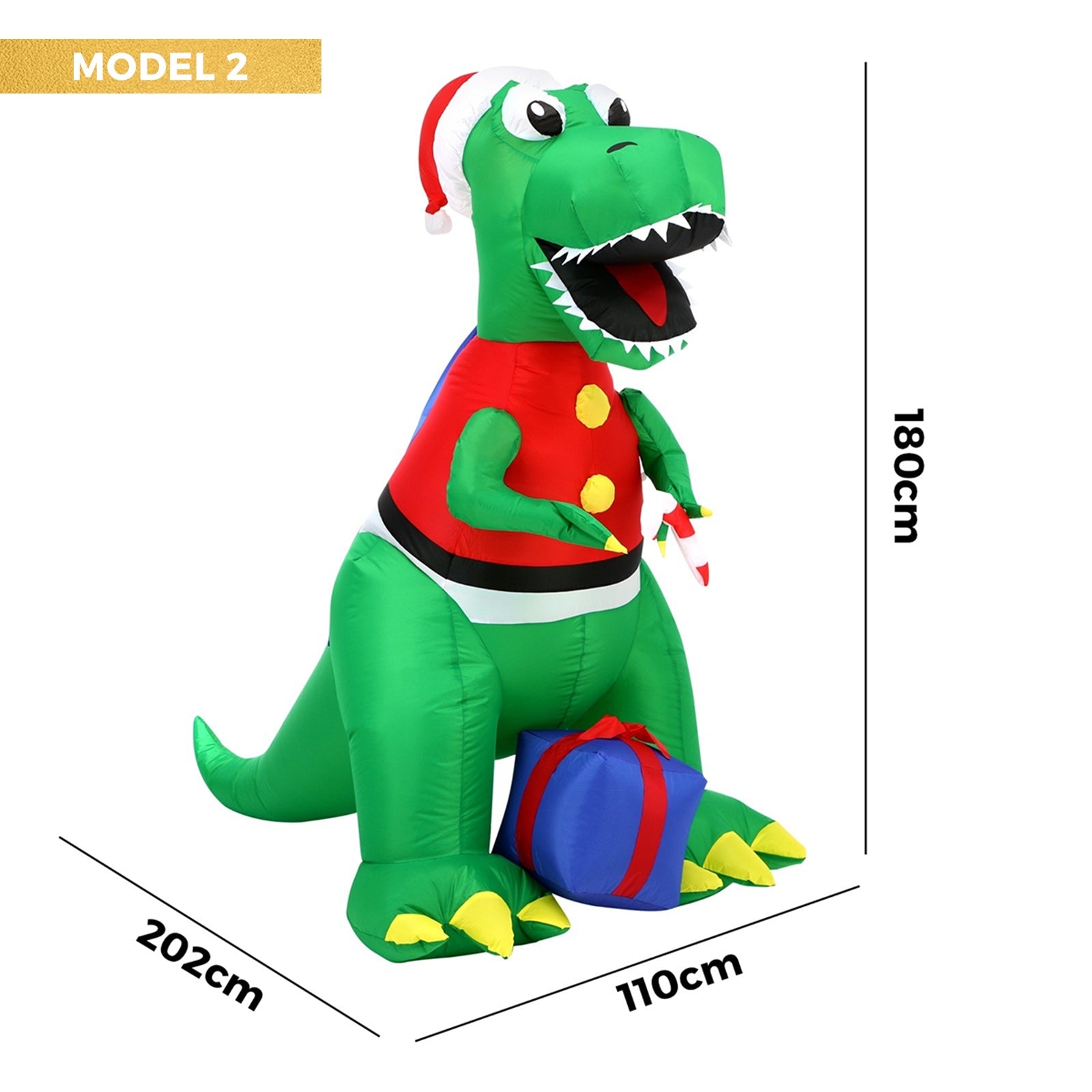 Tinseltown Christmas Inflatable Xmas LED Lights Outdoor Decoration - Sunyee