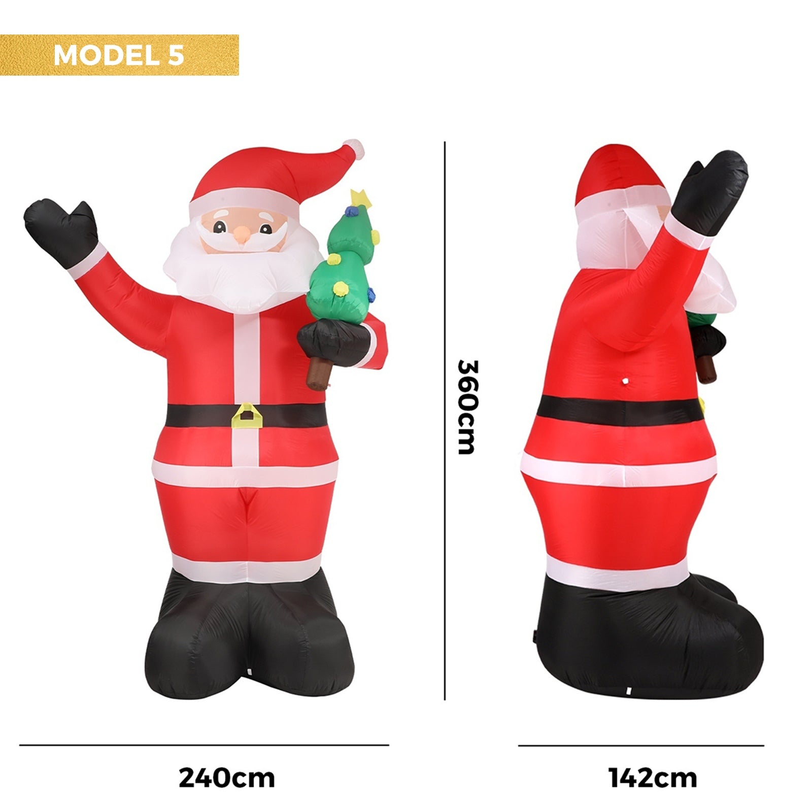 Tinseltown Christmas Inflatable Xmas LED Lights Outdoor Decoration - Sunyee