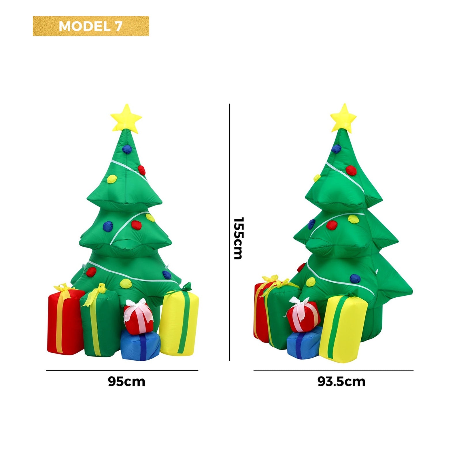 Tinseltown Christmas Inflatable Xmas LED Lights Outdoor Decoration - Sunyee