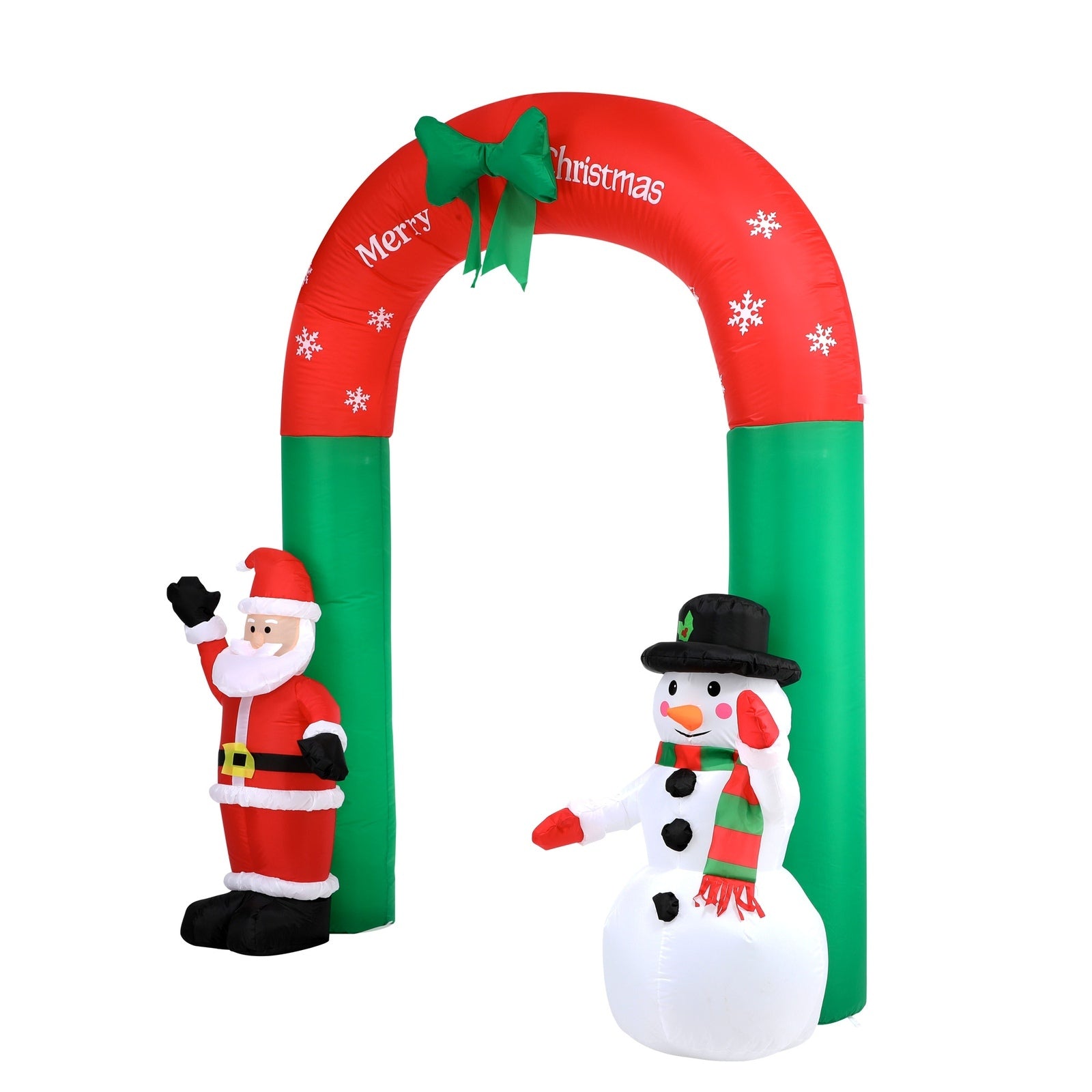 Tinseltown 2.4M Christmas Inflatable Archway Xmas LED Lights Outdoor Decoration - Sunyee