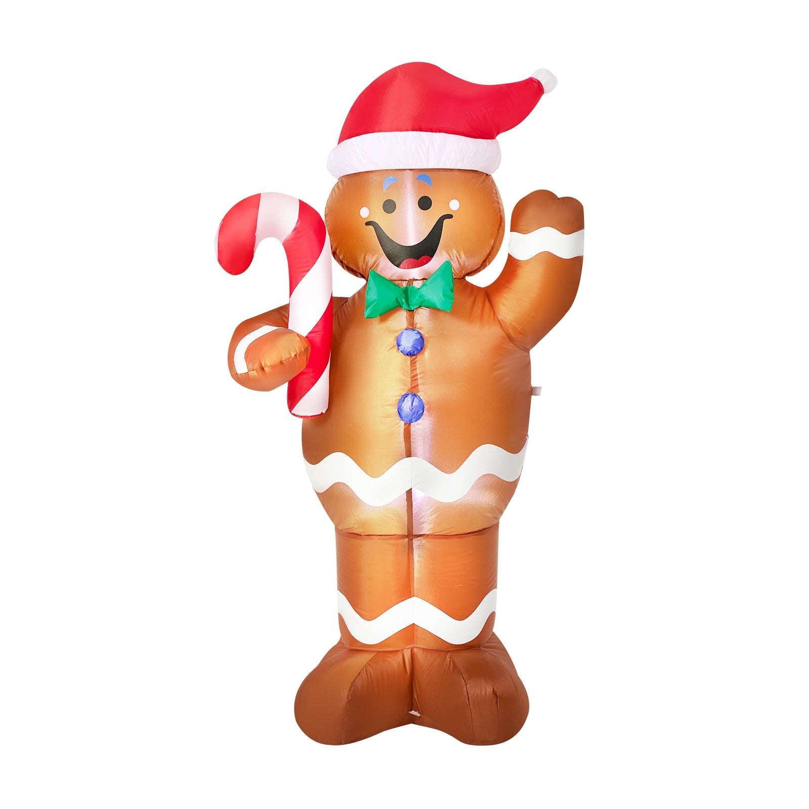 Tinseltown Christmas Inflatable Gingerbread Man LED Light Xmas Party Decor