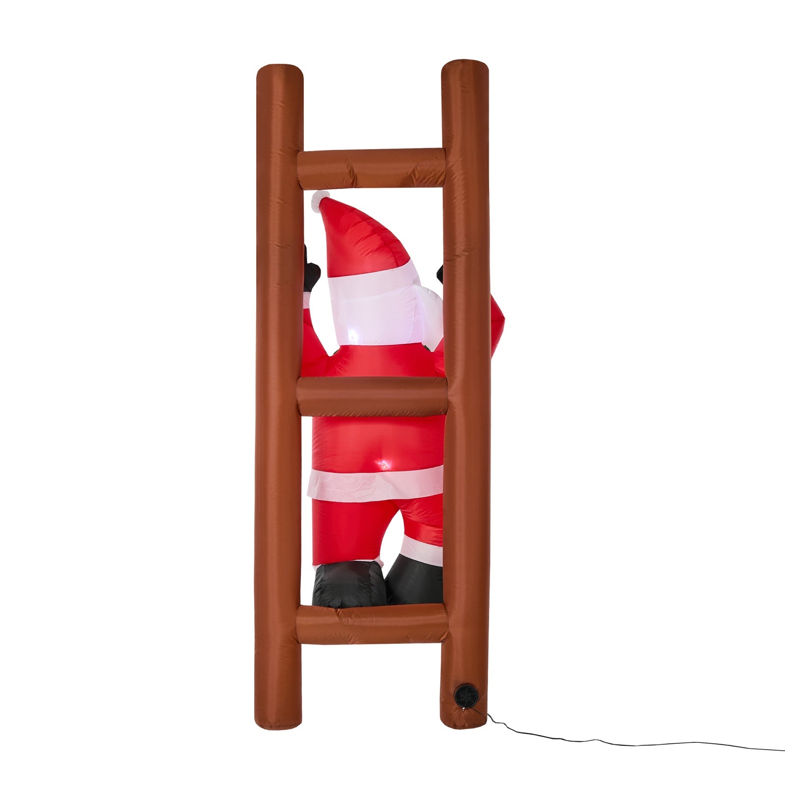 Tinseltown 2.4M Christmas Inflatable Santa Ladder LED Light Xmas Party Decor