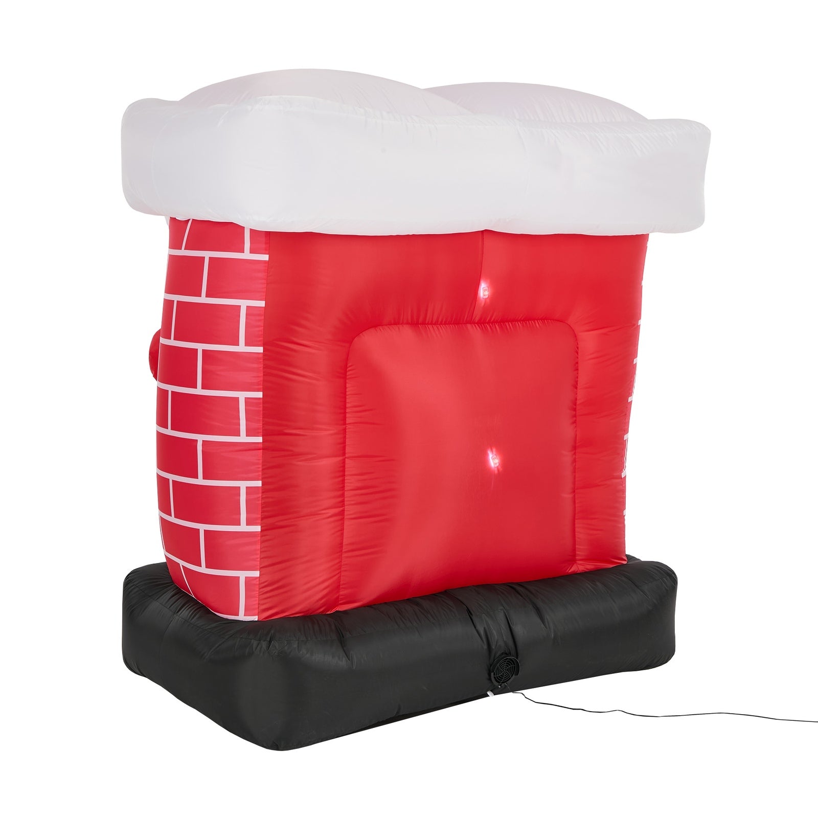 Tinseltown 1.5M Christmas Inflatable Fireplace LED Light Indoor Outdoor Decor
