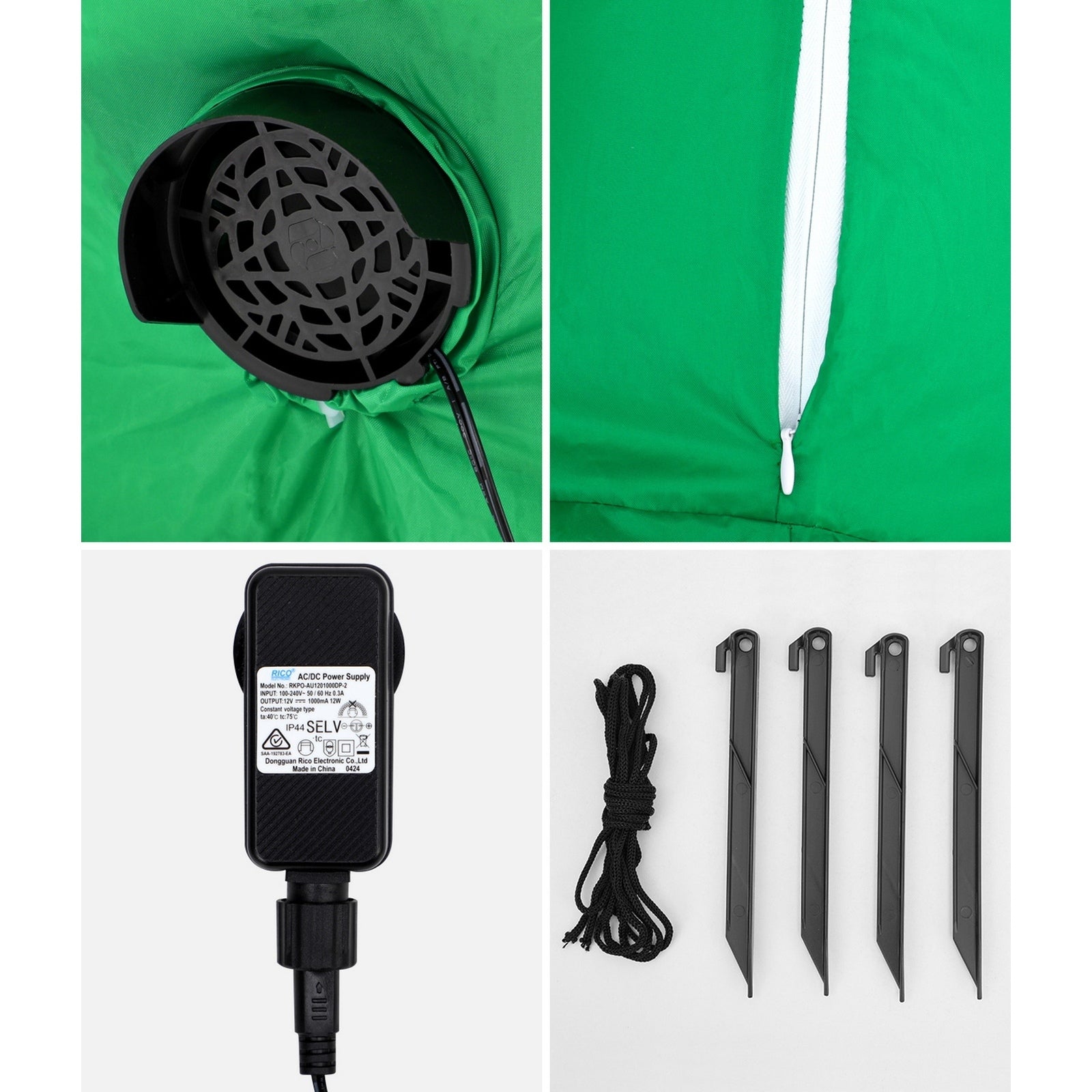 Tinseltown Christmas Inflatable Tree Gifts 1.5M Xmas Decorations LED Lights Outdoor - Sunyee