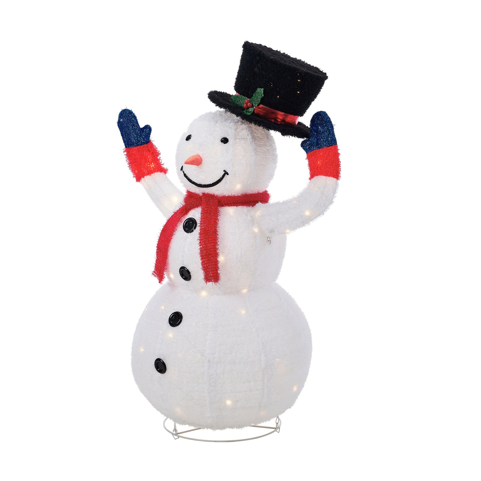Tinseltown 3D Christmas LED Lights Snowman Outdoor Xmas Decor