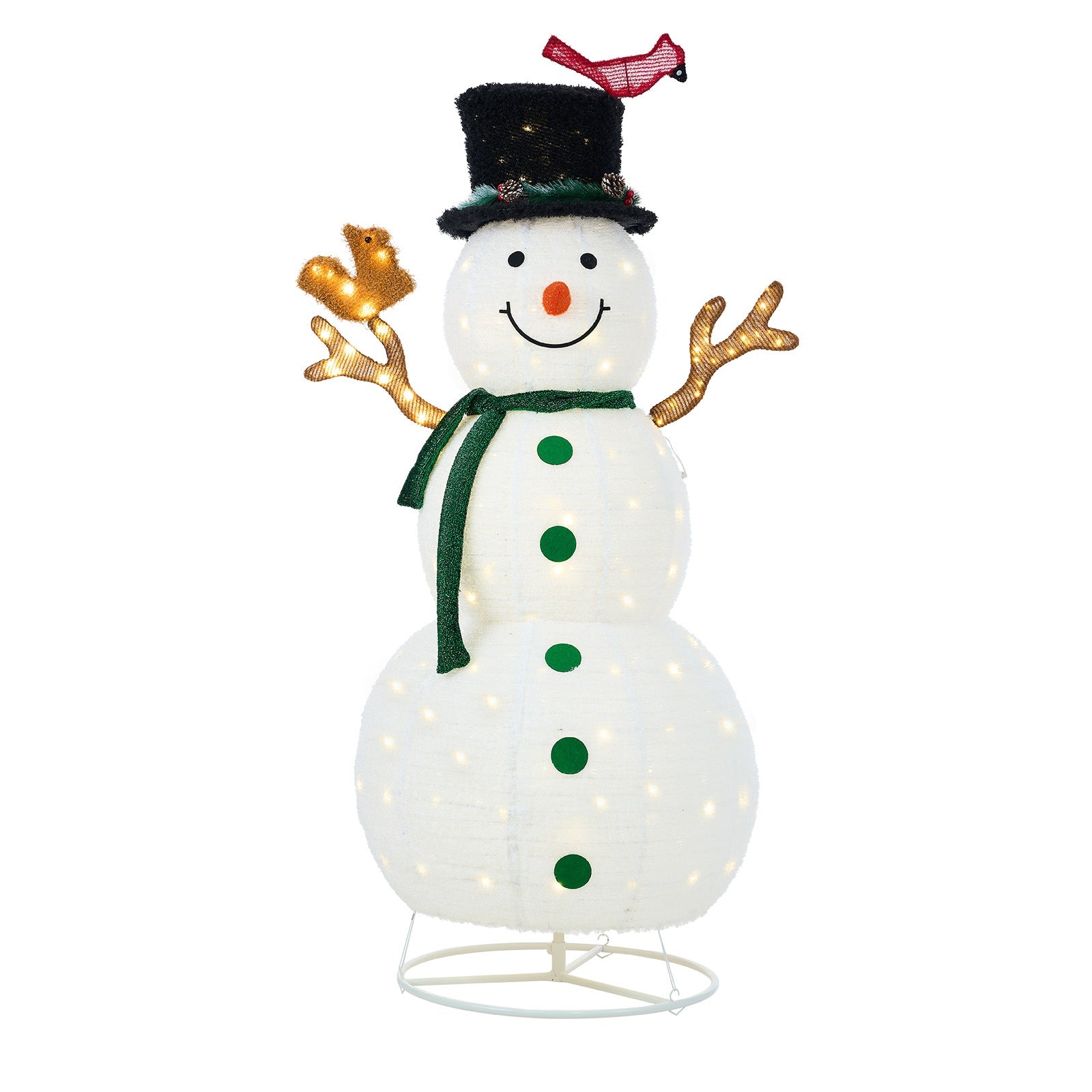 Tinseltown 3D Christmas LED Lights Snowman Outdoor Xmas Decor
