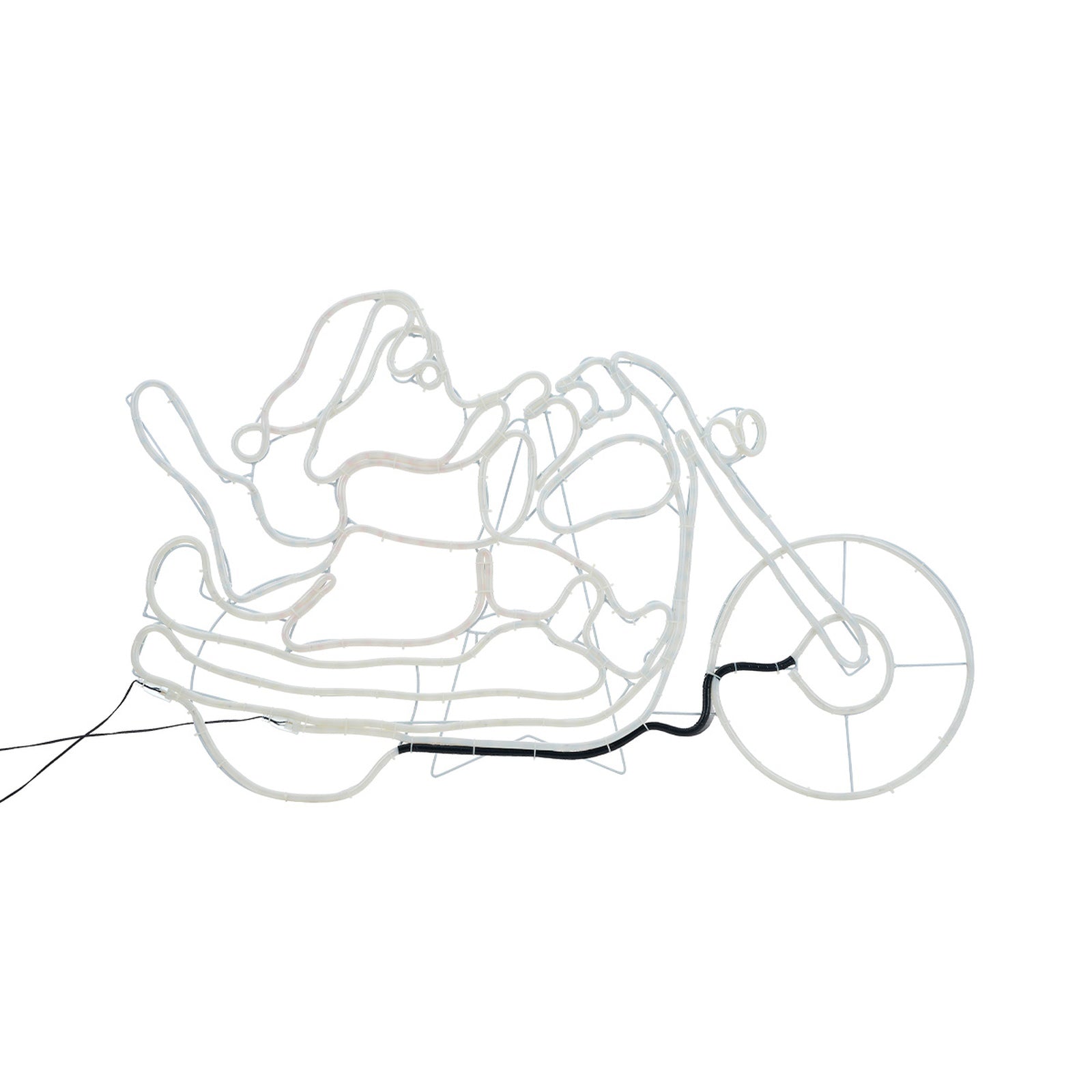 Tinseltown Christmas Light LED Motif Rope Lights Santa Motorbike Outdoor - Sunyee